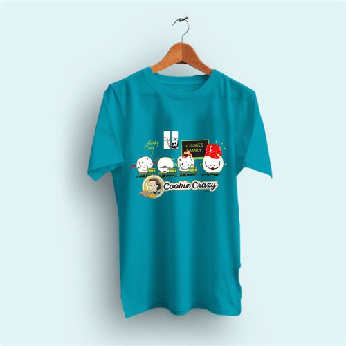 Restaurant t-shirt with the title 'Cookie Crazy Tshirt'