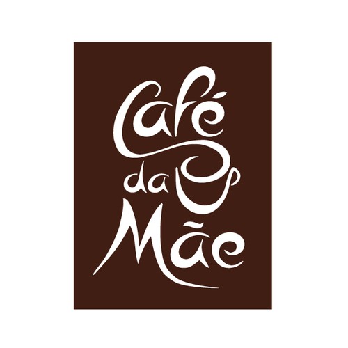 Production brand with the title ' Logo For 'Café da Mãe' '