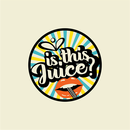 Pop culture logo with the title 'Is this Juice?'