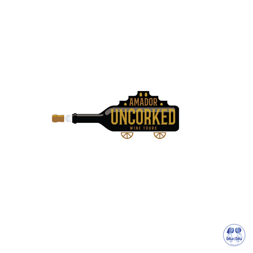 Bottle brand with the title 'Amador Uncorked'