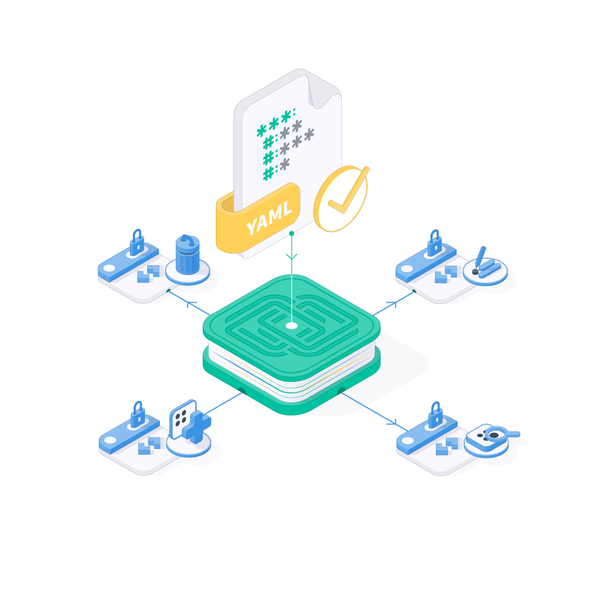Isometric illustration with the title 'Isometric Illustration'