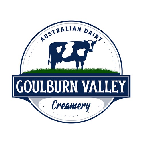 Creamery logo with the title 'Premium Australian dairy company exporting to Asia'