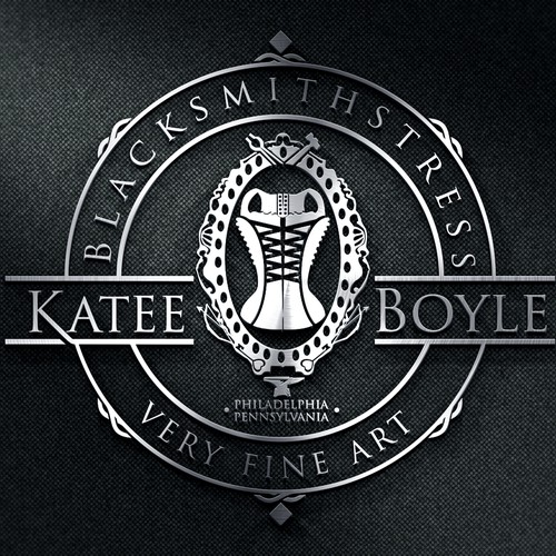 Hammer design with the title 'Katee Boyle'