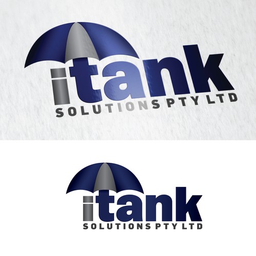 Umbrella logo with the title 'green fields project awaiting a professional logo'