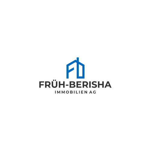 B logo with the title 'Fruh-Berisha Real Estate logo'