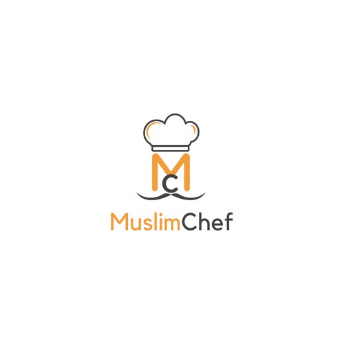 Recipe logo with the title 'Muslim Chef'