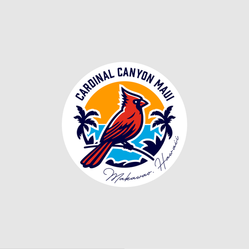 Hawaii logo with the title 'Cardinal Canyon Maui'