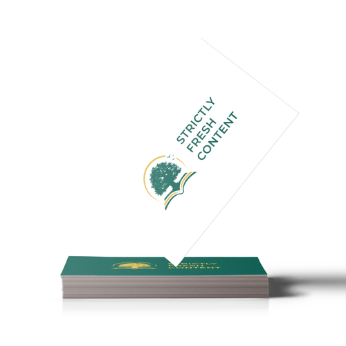 Publisher design with the title 'Strictly Fresh Content'