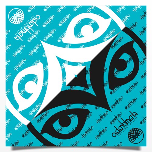 Bandana design with the title 'Shambhala music festival merchands'