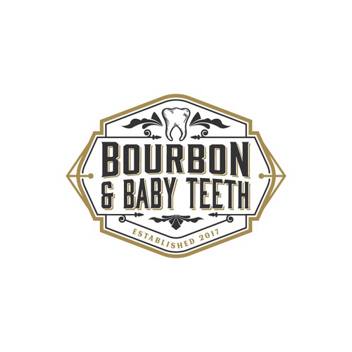 Kentucky logo with the title 'Bourbon & Baby teeth'