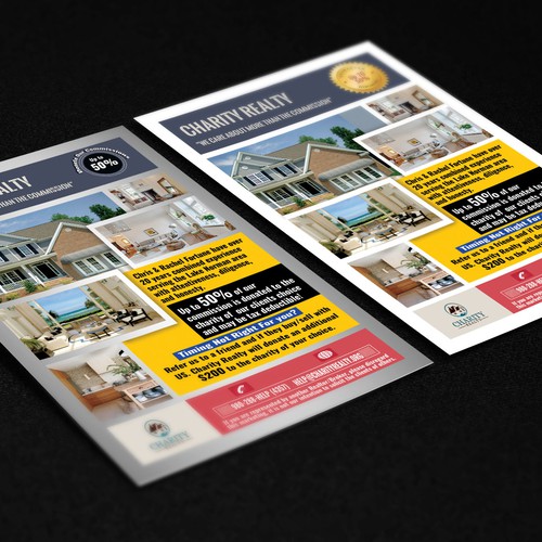 Impressive design with the title 'Real Estate Flyer'