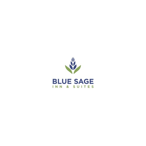 Blue brand with the title 'Logo Design for Blue Sage'