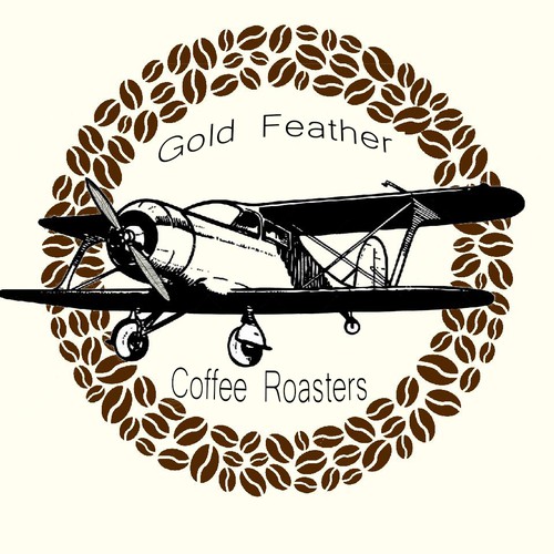 Airplane brand with the title 'Cofee'