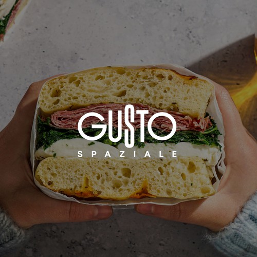 Logo with the title 'Gusto Spaziale'