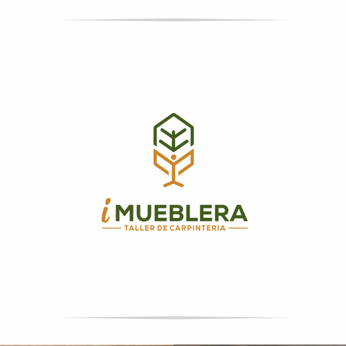 Carpentry design with the title 'logo mueblera'