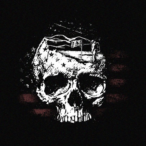 Space design with the title '"On the Moon"'