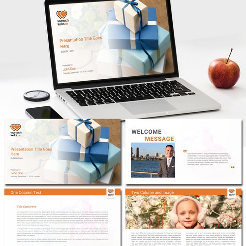 Cheerful design with the title 'Wunschkeks.de'