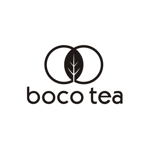 Tea logo with the title 'Logo-design for BoCO Tea Company'