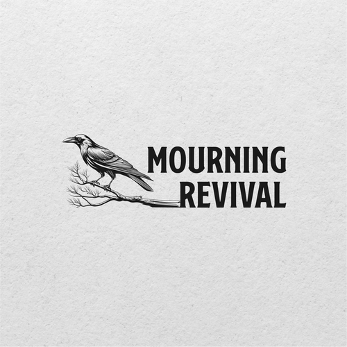 Halloween logo with the title 'Mourning Revival'