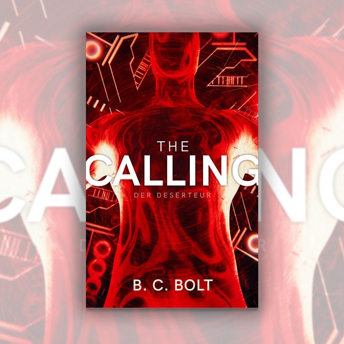 Space book cover with the title 'A Space Opera about a "calling"'