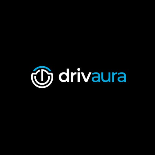 Abstract circle logo with the title 'Monoline Conceptual for Driving School Brand'