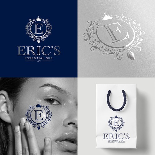 Skincare brand with the title 'ERIC'S - ESSENTIAL SPA'