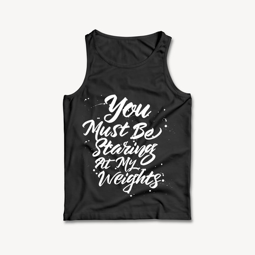 Tank top design with the title 'Female Power Tanktop'