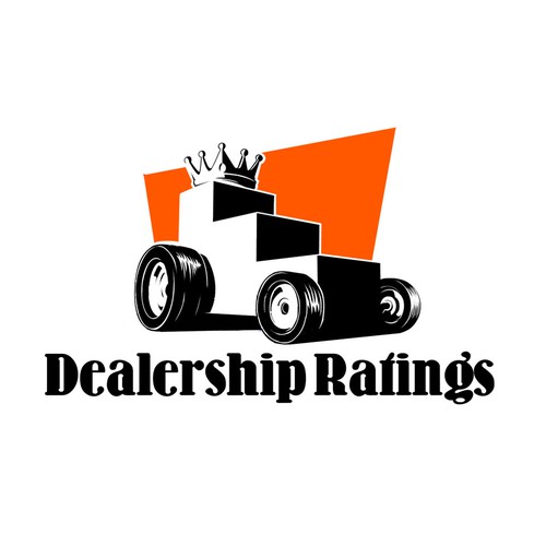 Wheel logo with the title 'dealership rathing'