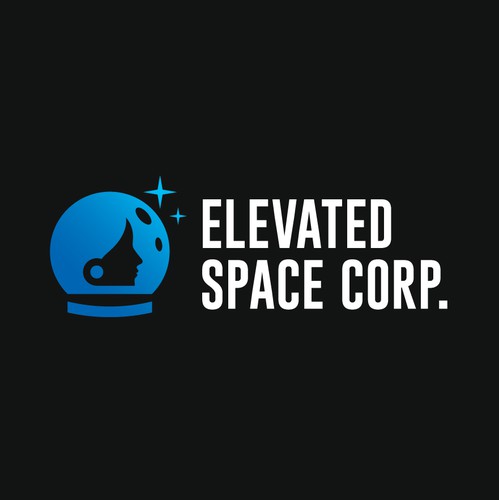 Space brand with the title 'Elevated Space Corp. Logo'