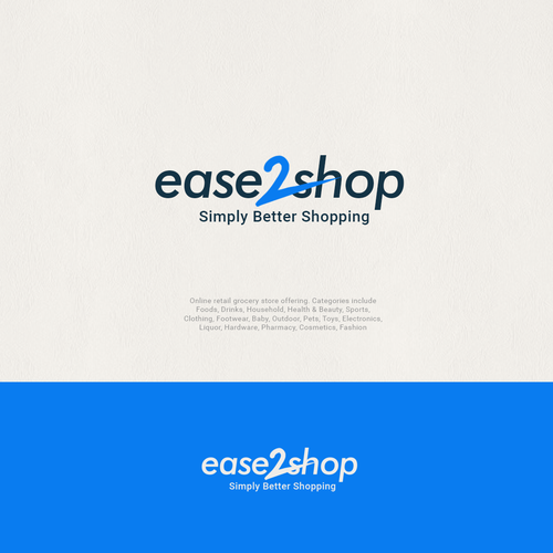 Store brand with the title 'ease2shop'