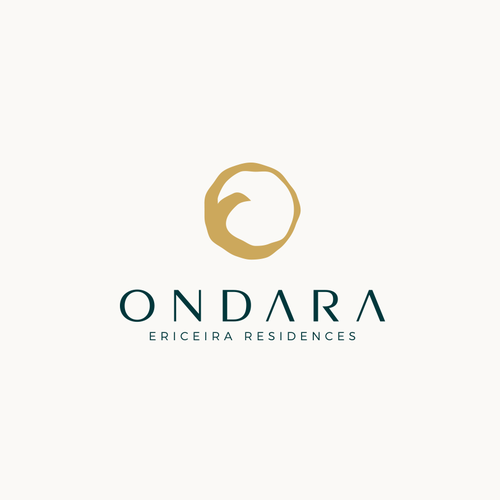 O logo with the title 'Contemporary Atlantic Logo for Ondara Ericeira Hotel Residences - World Surf Reserve in Portugal'