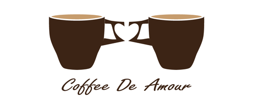 Barista logo with the title 'Coffee De Amour'