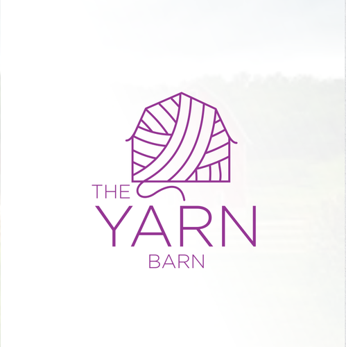 Retail brand with the title 'The Yarn Barn'