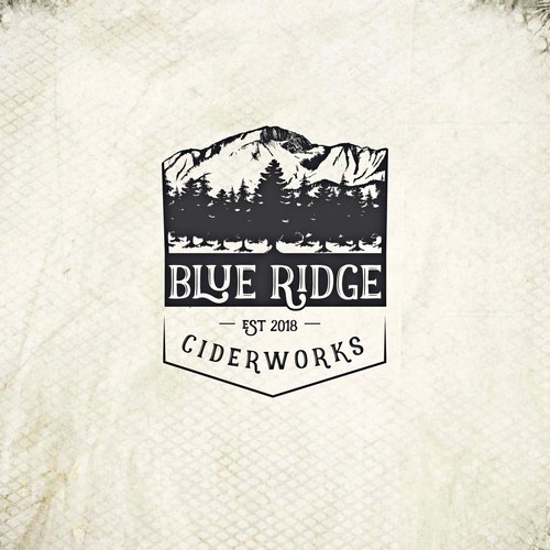 Cider logo with the title 'Logo for Blue Ridge '