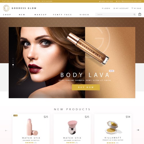 Beautiful website with the title 'E-Commerce Site'