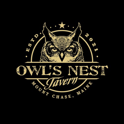 Hawaiian shirt logo with the title 'ONT'