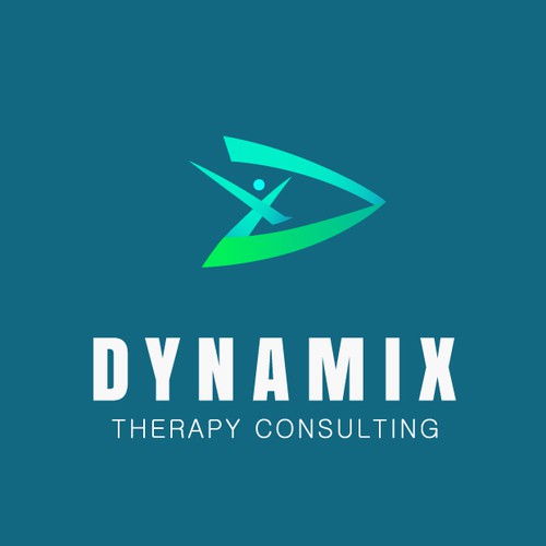 Medical logo with the title 'modern and mature logo for a therapy consulting company'