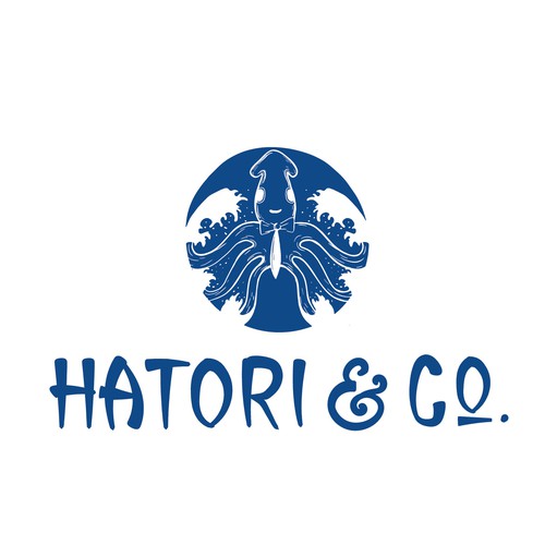 Squid logo with the title 'Logo contest entry.'