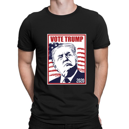 Trump t-shirt with the title 'trump'