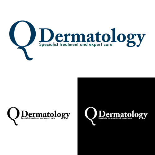 Dermatology logo with the title 'Q Dermatology'