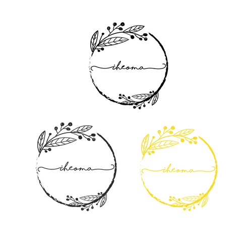 Homeware logo with the title 'IHEMOA  start up home decor e-commerce '