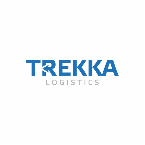 Logistics logo with the title 'Trekka'
