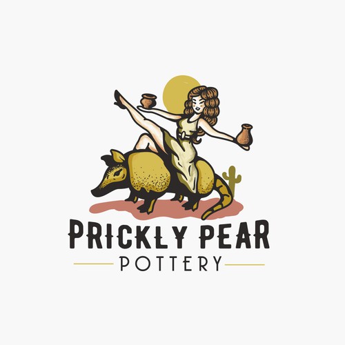 Ink logo with the title 'Prickly Pear'