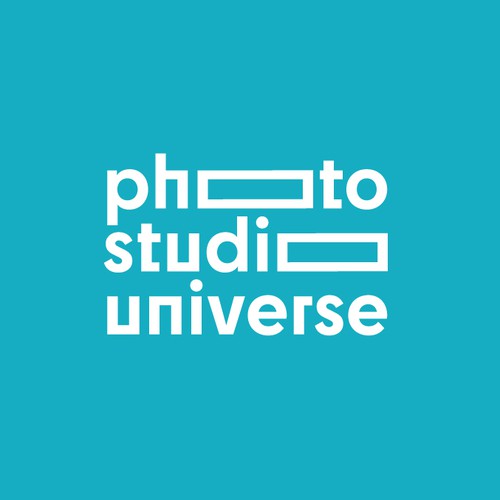 Photo logo with the title 'Typographic Photo Logo'