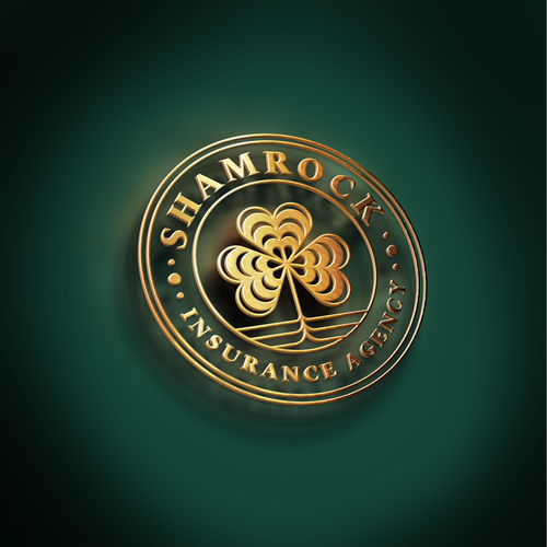 Insurance brand with the title 'Shamrock Insurance Agency'
