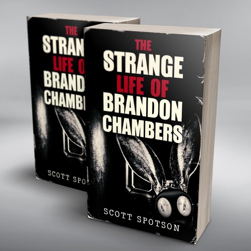 Horror book cover with the title 'Book cover'