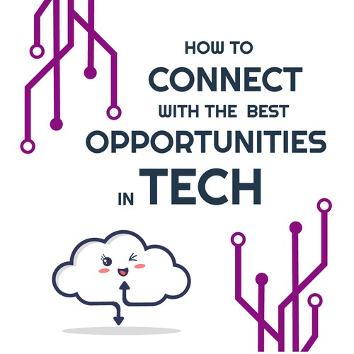 Instagram ad design with the title 'Carovana Cloud SocialMedia '