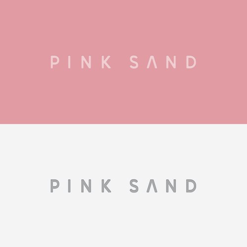 Letterpress logo with the title 'Simple wordmark for loungewear startup'