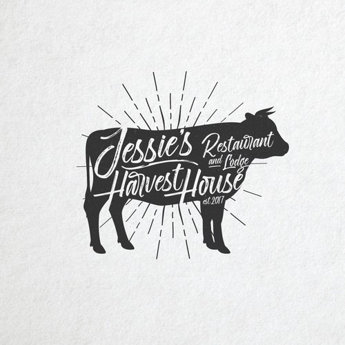 Country club logo with the title 'Jessie's Harvest House'