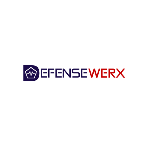 Defense logo with the title 'DefenseWerx - US Military logo design'